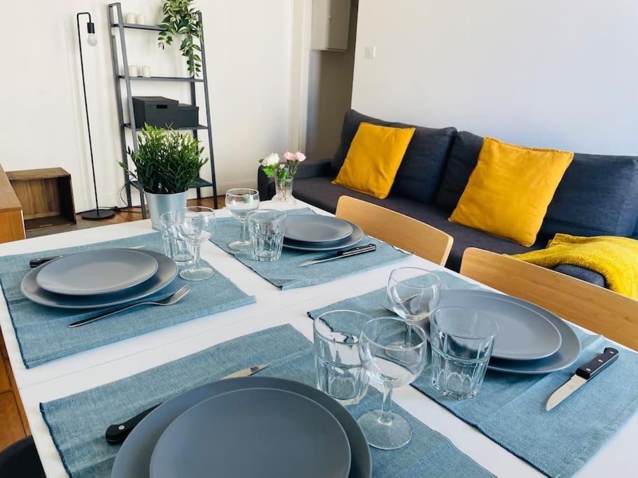 Charming & Cocooning Flat - Canal De L'Ourq Pantin Luaran gambar
