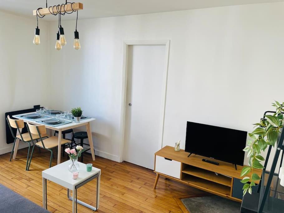 Charming & Cocooning Flat - Canal De L'Ourq Pantin Luaran gambar