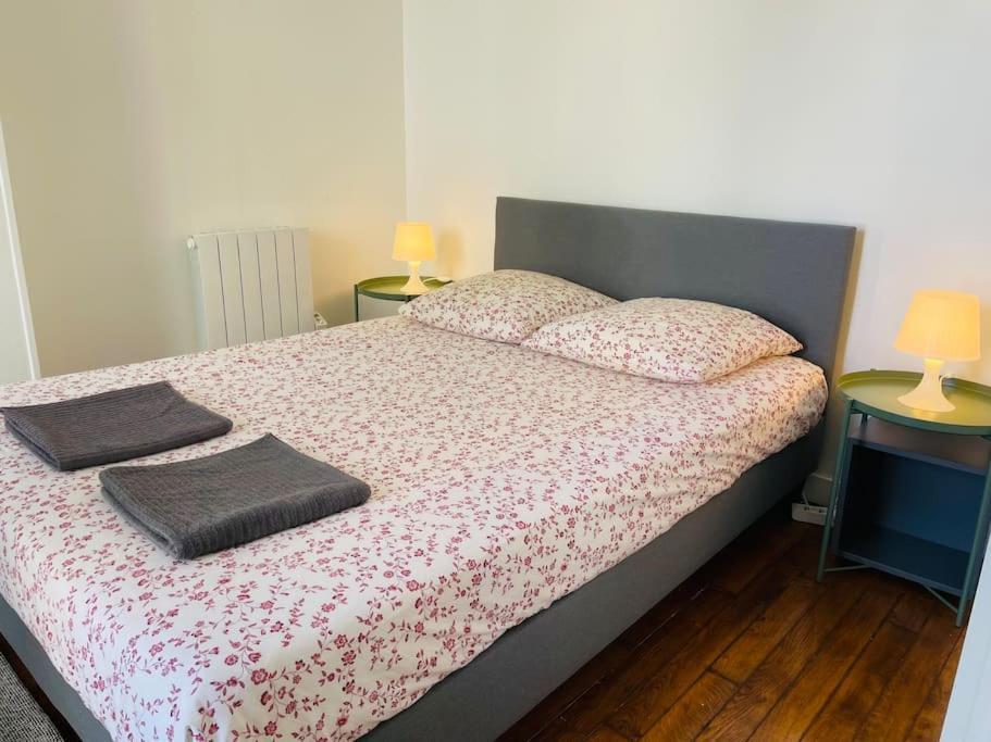 Charming & Cocooning Flat - Canal De L'Ourq Pantin Luaran gambar